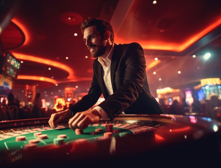 Antarmuka permainan slot Nolimit City di prediksi parlay